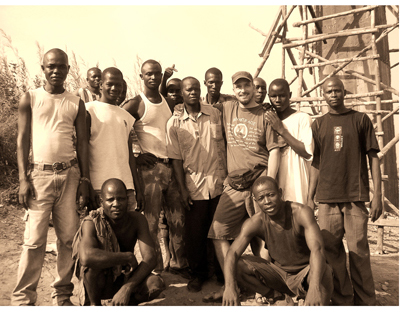 Gruppo di lavoro - Sierra Leone - fine 2005, inizio 2006.
